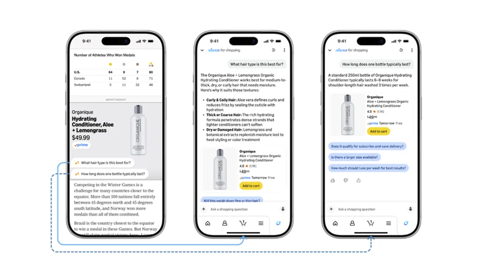 These new Amazon ads don’t just recommend products—they can make your purchases for you